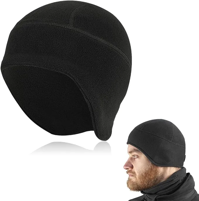 gorro con orejera para hacer deporte en invierno.